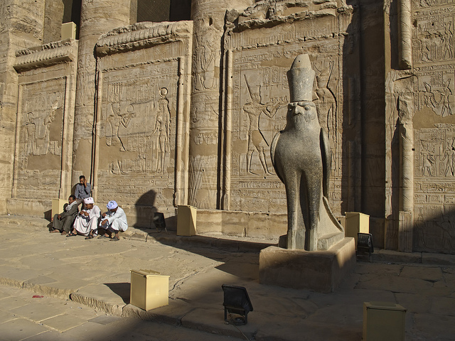 Temple d Edfou Égypte L incroyable monument dédié à Horus